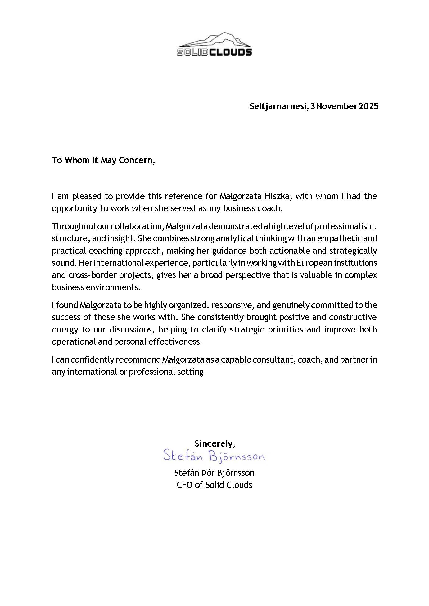 małgorzata hiszka reference solid clouds 3